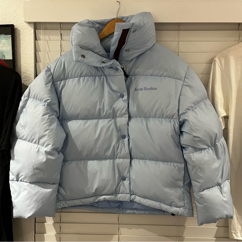 Acne Studios Blue Olimera Puffer